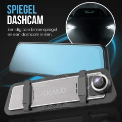 T55 4K 2CH Full Mirror Wifi GPS 32gb dashcam