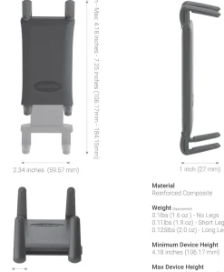 Tablethouderset auto klein