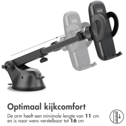 Telefoonhouder Auto - Dashboard / Raam / Vent