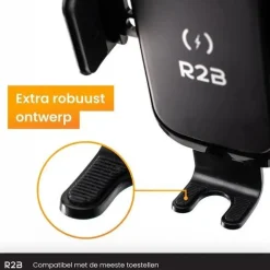 Telefoonhouder Auto met Draadloze Oplader