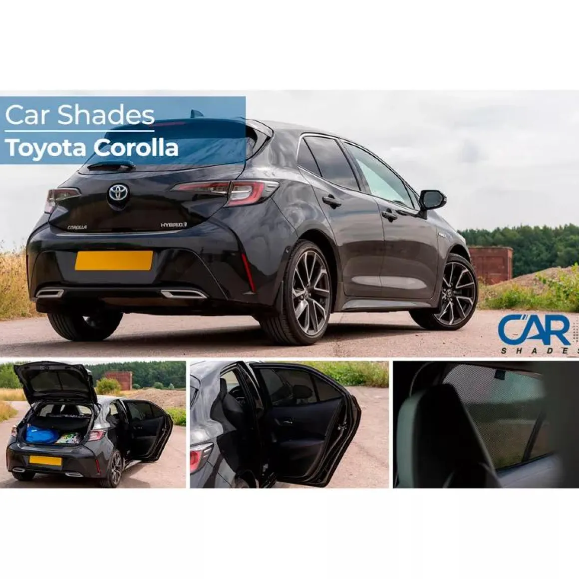 Toyota Corolla (E21) HB 5 deurs 2019 - Zonneschermen