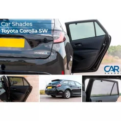 Toyota Corolla (E21) Touring Sports 2019 - Zonneschermen achterportieren