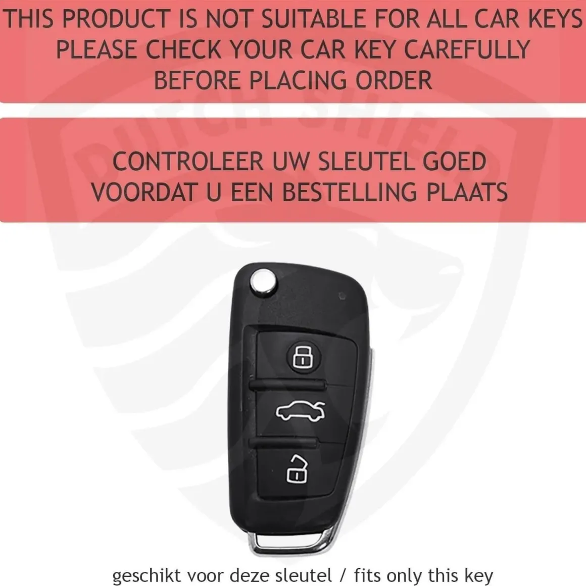 TPU Sleutelhoesje voor Audi groen,goud C3