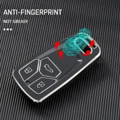 TPU Sleutelhoesje voor Audi zwart B3