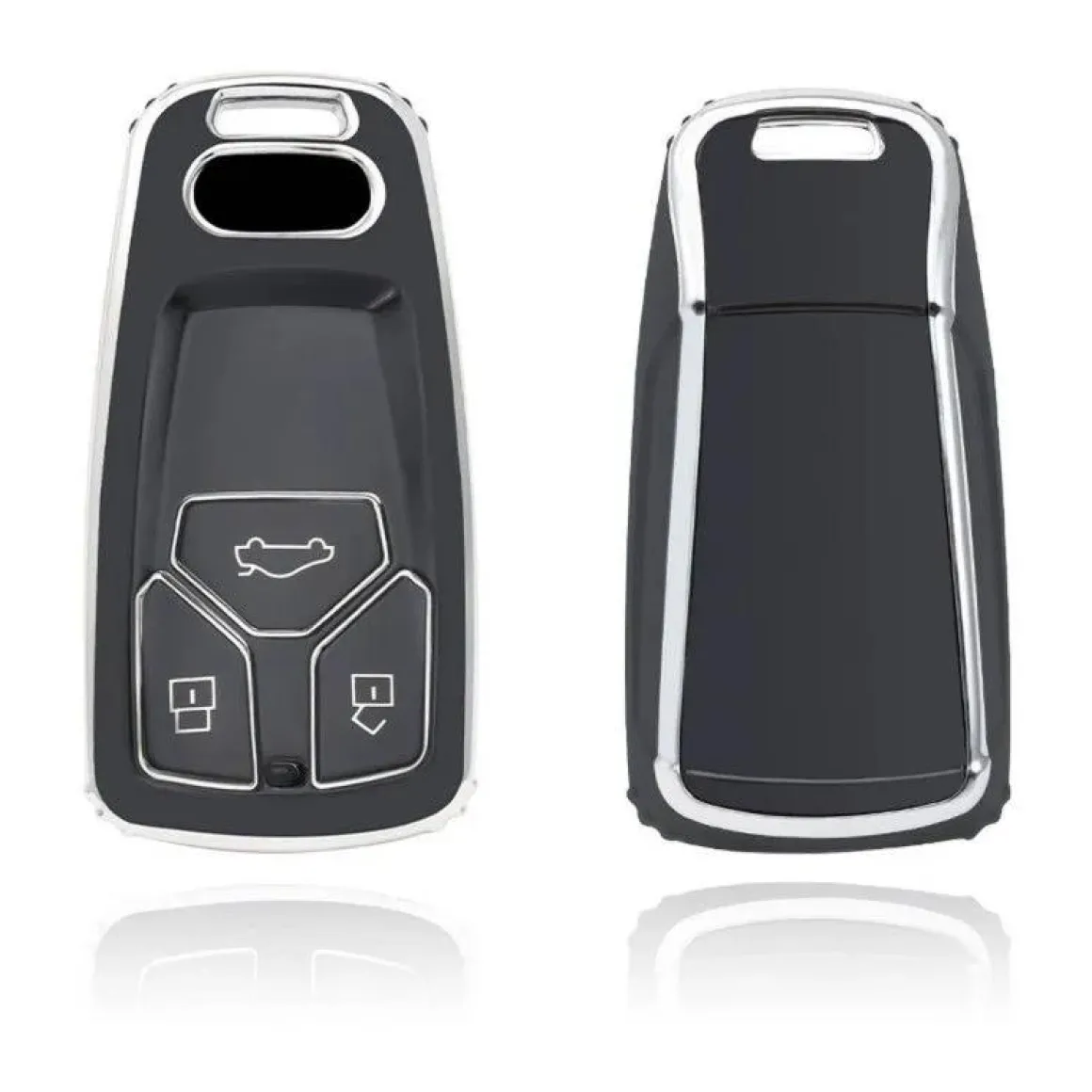 TPU Sleutelhoesje voor Audi zwart B3