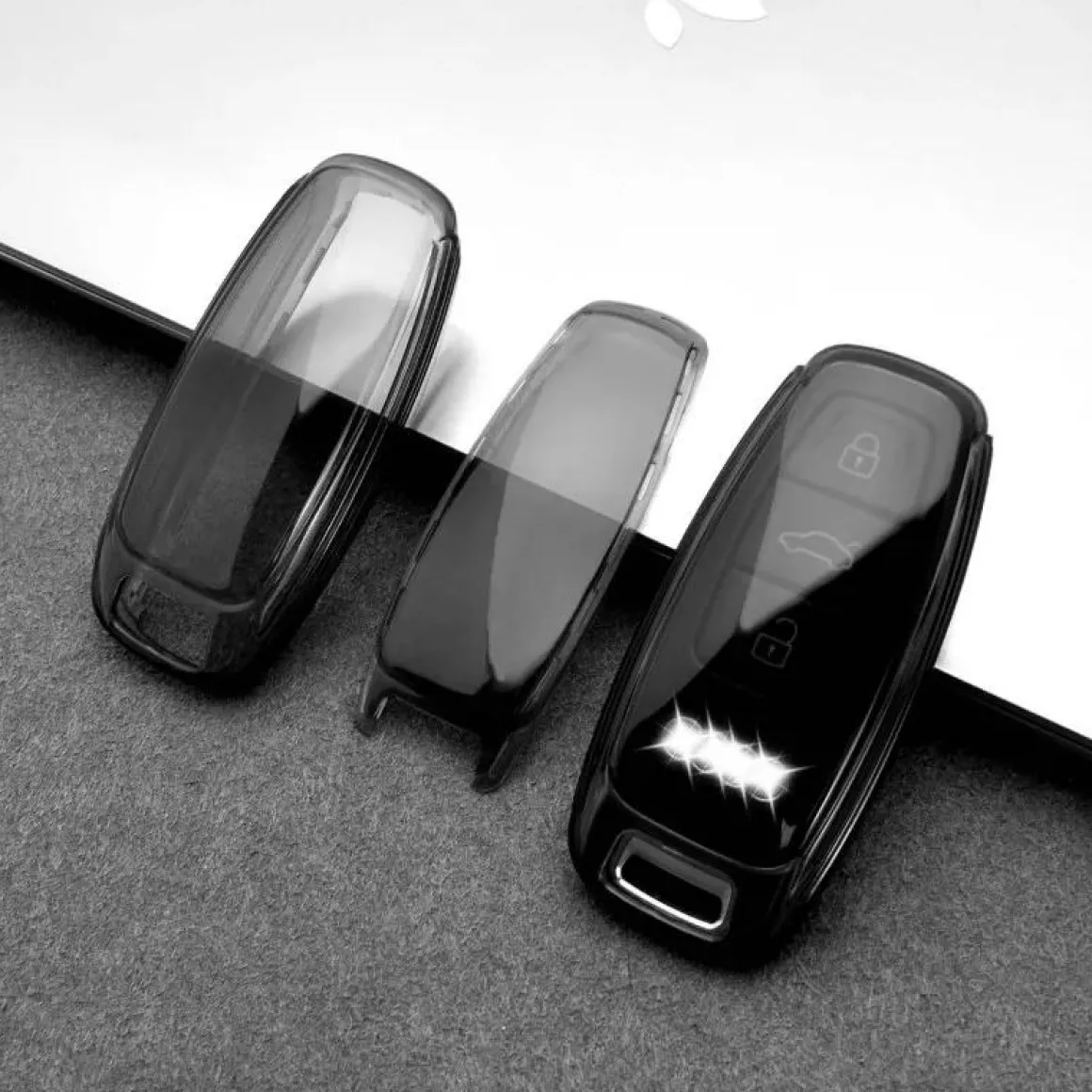 TPU Sleutelhoesje voor Audi clear 5