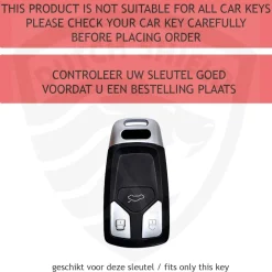 TPU Sleutelhoesje voor Audi clear 4