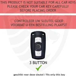 TPU Sleutelhoesje voor Bmw goud E4