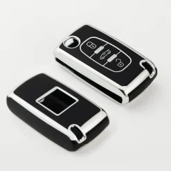 TPU Sleutelhoesje voor Citroën zwart D3