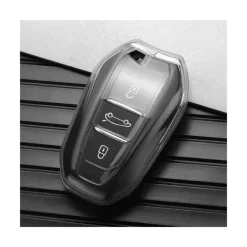 TPU Sleutelhoesje voor Citroën clear 157-clear