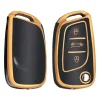TPU Sleutelhoesje voor Citroën goud C3