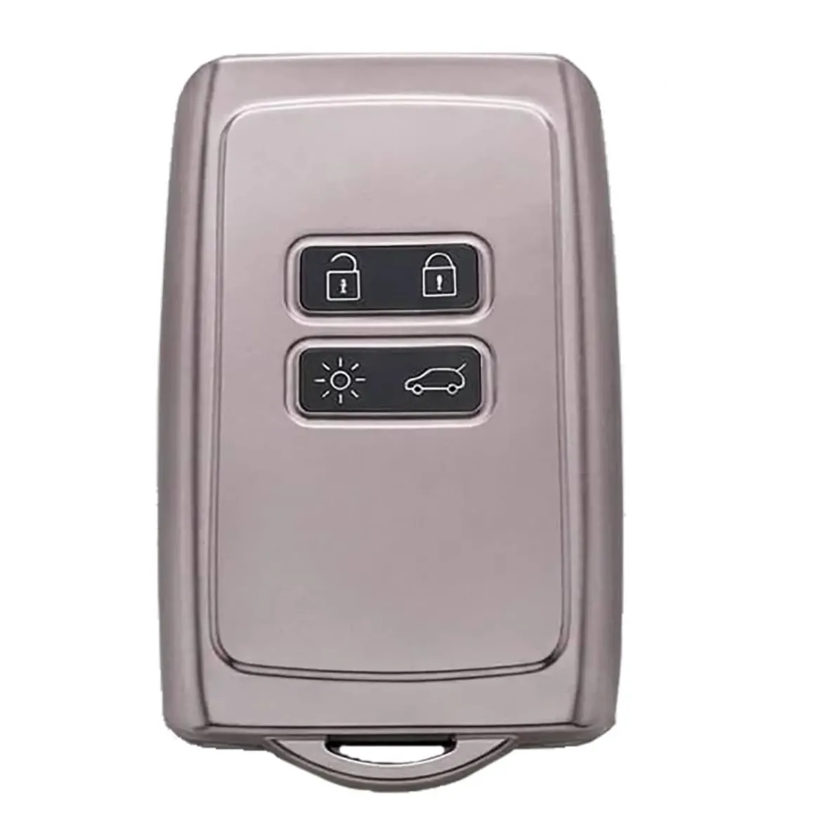 TPU Sleutelhoesje voor Dacia lila metallic A4M