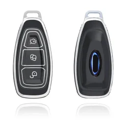 TPU Sleutelhoesje voor Ford zwart K3