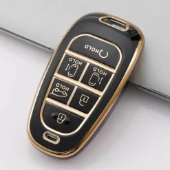 TPU Sleutelhoesje voor Hyundai goud E6