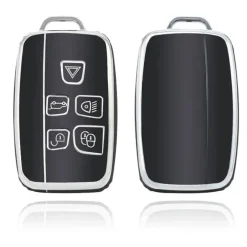 TPU Sleutelhoesje voor Jaguar zwart A5