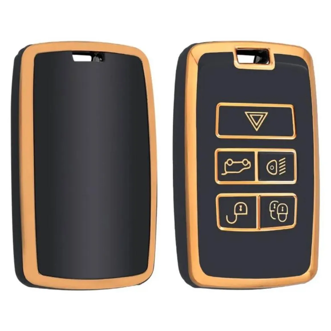 TPU Sleutelhoesje voor Jaguar goud B5