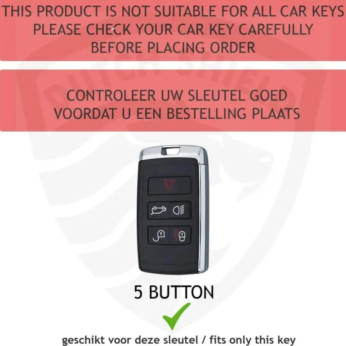 TPU Sleutelhoesje voor Jaguar goud B5