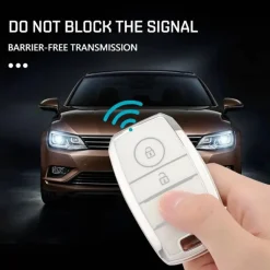 TPU Sleutelhoesje voor Kia zwart A3
