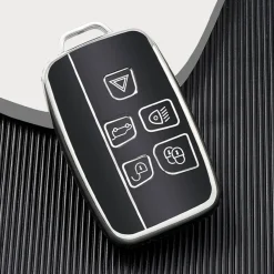 TPU Sleutelhoesje voor Landrover zwart A5