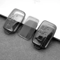 TPU Sleutelhoesje voor Landrover transparant, zwar