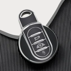 TPU Sleutelhoesje voor Mini zwart C3