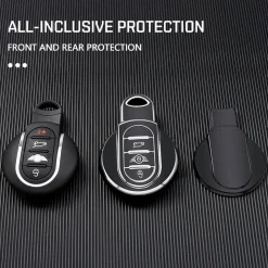 TPU Sleutelhoesje voor Mini zwart C3