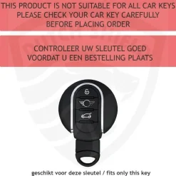 TPU Sleutelhoesje voor Mini goud C3