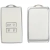 TPU Sleutelhoesje voor Mitsubishi wit A4