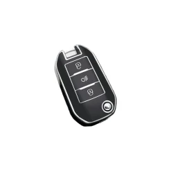 TPU Sleutelhoesje voor Opel zwart A3B