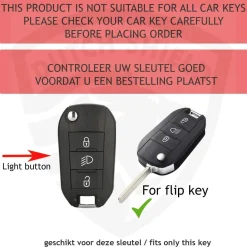 TPU Sleutelhoesje voor Opel goud A3B