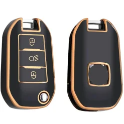 TPU Sleutelhoesje voor Opel goud A3B
