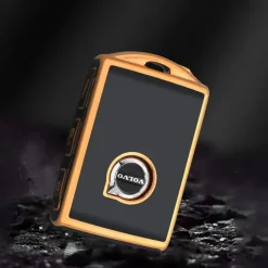 TPU Sleutelhoesje voor Volvo goud