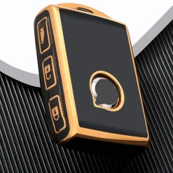 TPU Sleutelhoesje voor Volvo goud