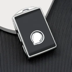 TPU Sleutelhoesje voor Volvo zwart VOLVO