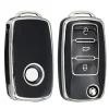 TPU Sleutelhoesje VW - Skoda - Seat Cupra zwart A3