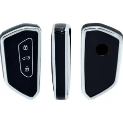 TPU Sleutelhoesje VW - Skoda - Seat Cupra zwart G3