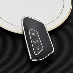 TPU Sleutelhoesje VW - Skoda - Seat Cupra zwart G3