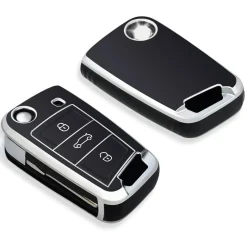 TPU Sleutelhoesje VW - Skoda - Seat Cupra zwart B3
