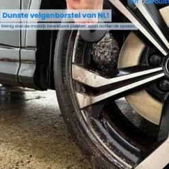 Velgenborstel + Banden Borstel - Slijtvaste Haren