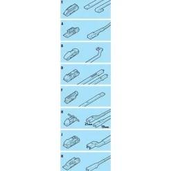 Voorruitenwisserblad 53 cm