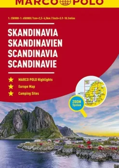 wegenatlas Scandinavie