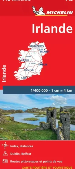 Wegenkaart Ierland – 712 – Michelin National