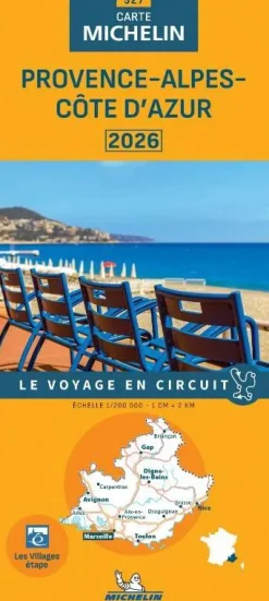 wegenkaart 527 Provence Cote-d'Azur 2026