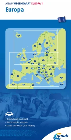 Wegenkaart Europa