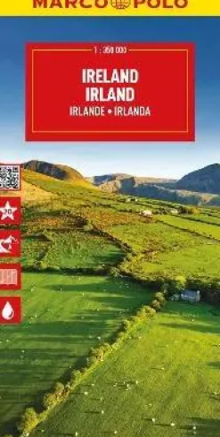 wegenkaart Ierland