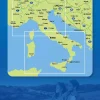 Wegenkaart Italie en Zwitserland