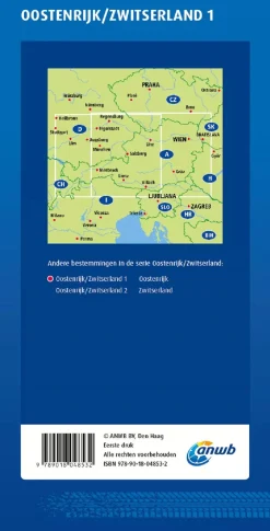 Wegenkaart Oostenrijk