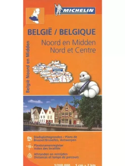 wegenkaart Regional 533 België noord & midden