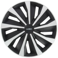 Wieldoppen - 16 inch - carbon look - 4 stuks
