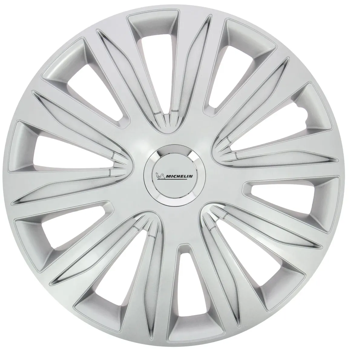 Wieldoppen - 15 inch - chroom - 4 stuks